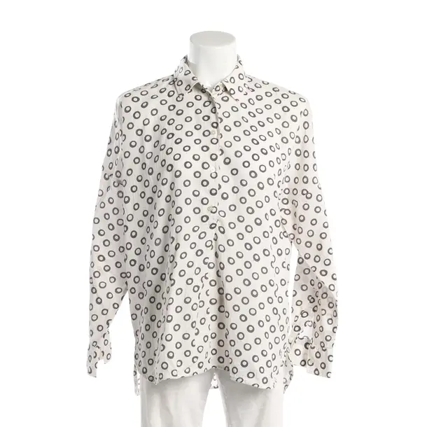 Blouse, in White, Cotton, 0039 Italy