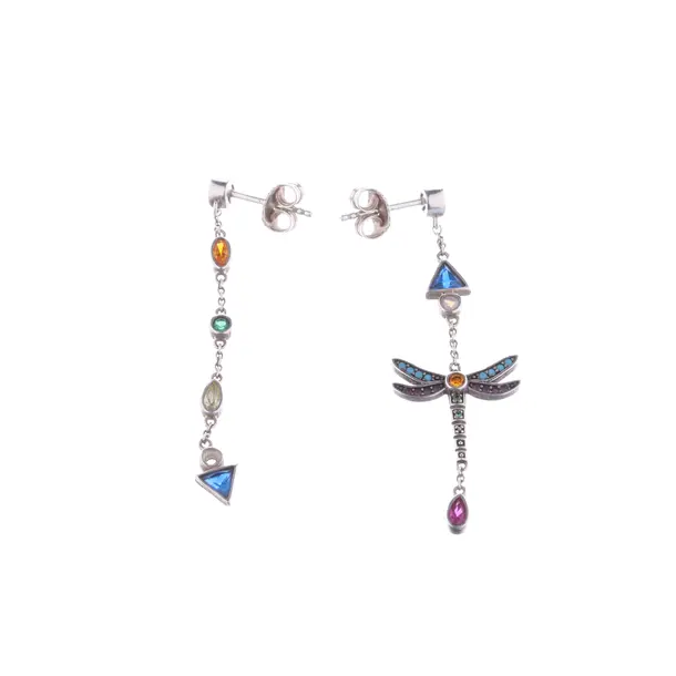 Ohrringe, in Mehrfarbig, 925er Sterling Silber, Thomas Sabo