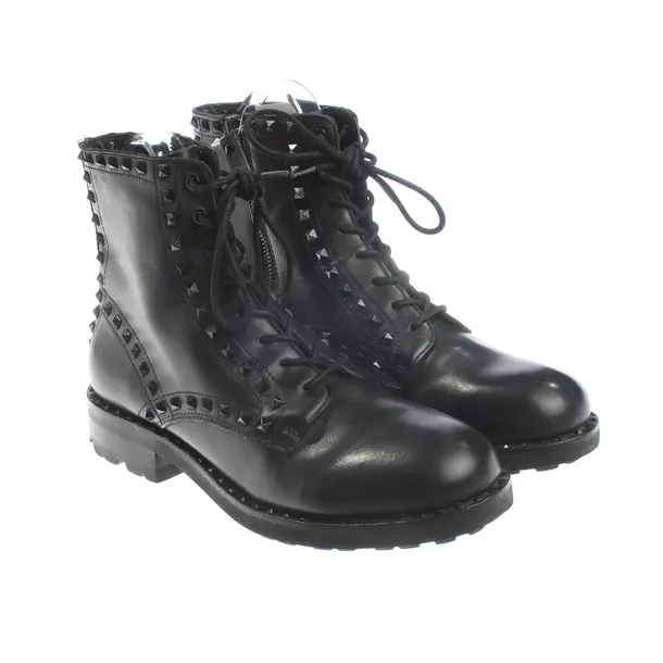 Ankle Boots, in Black, Ash