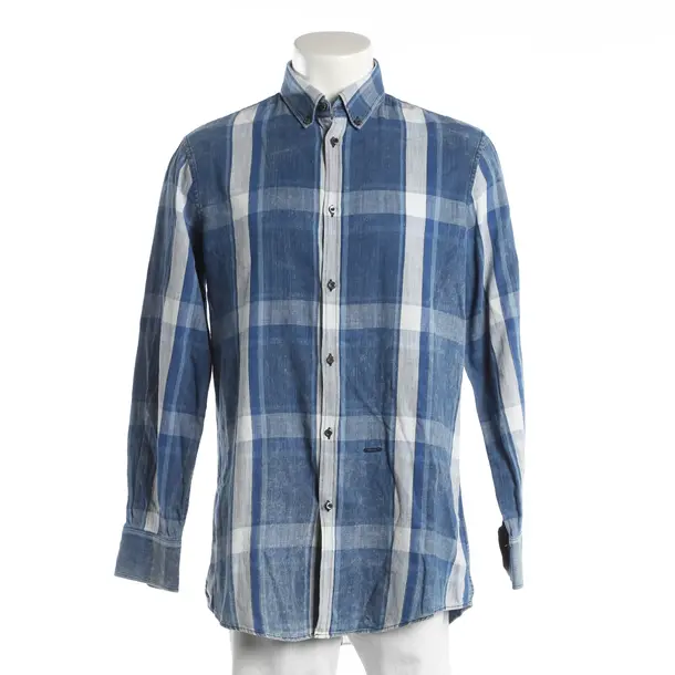 Shirt, in Blue, Cotton, Dsquared