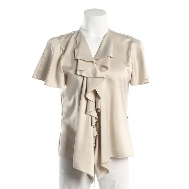 Blouse, in Gold, Polyester, Lauren Ralph Lauren
