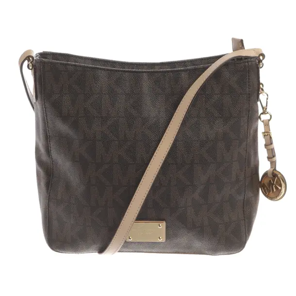 Schultertasche, in Braun, Leder, Michael Kors