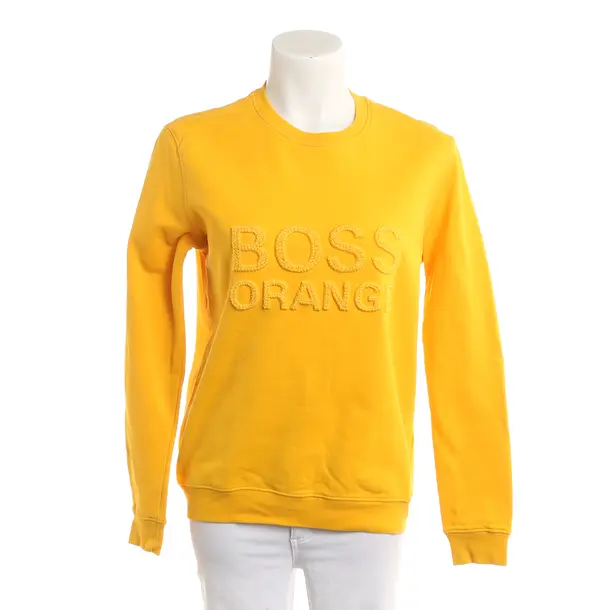 Sweatshirt, in Orange, Cotton, Hugo Boss Orange