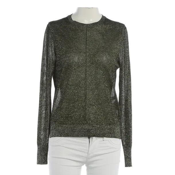 Pullover, in Gold, Viskose, Closed