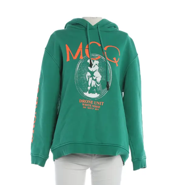 Hoodie, in Mehrfarbig, Baumwolle, Alexander McQueen