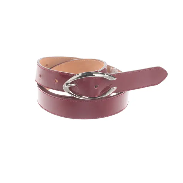 Belt, in Red, Leather, Furla