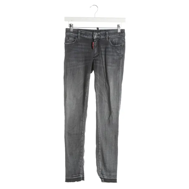 Skinny Jeans, in Gray, Cotton, Dsquared