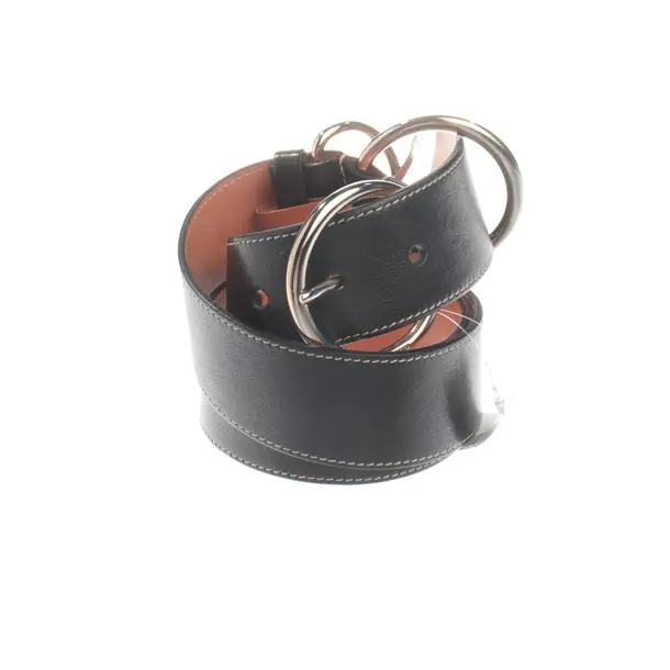 Belt, in Black, Leather, Miu Miu