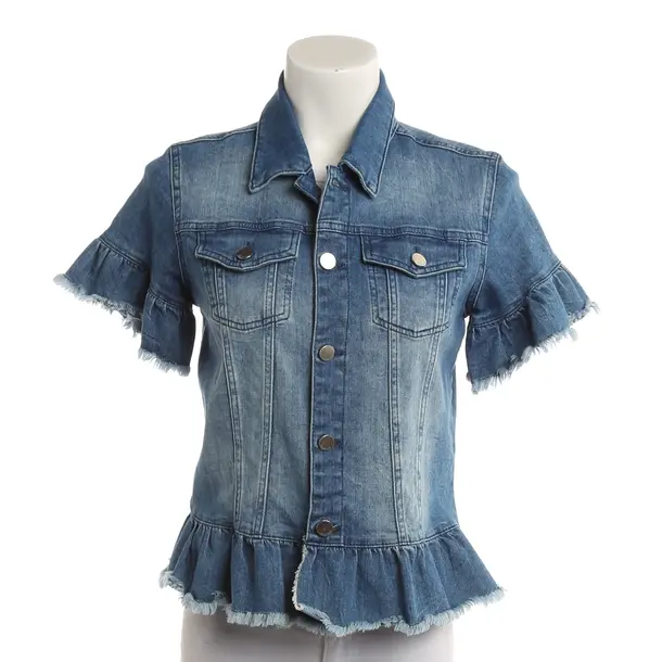 Denim Jacket, in Blue, Cotton, Rich & Royal