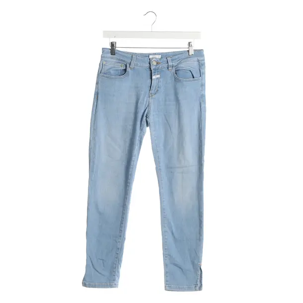 Jeans skinny, in Azzurro, Cotone, Chiuso