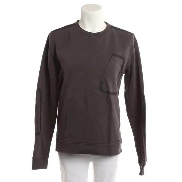 Sweatshirt, in Dark Gray, Cotton, Woolrich