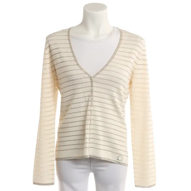 Cardigan, in Beige, Viscose, Salvatore Ferragamo