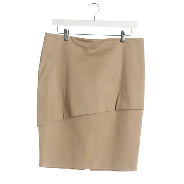 Skirt, in Light Brown, Cotton, Brunello Cucinelli