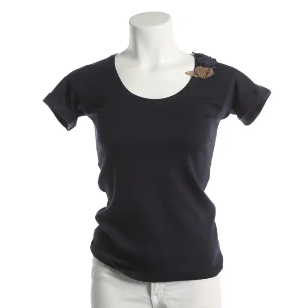 Shirt, in Navy, Baumwolle, Brunello Cucinelli