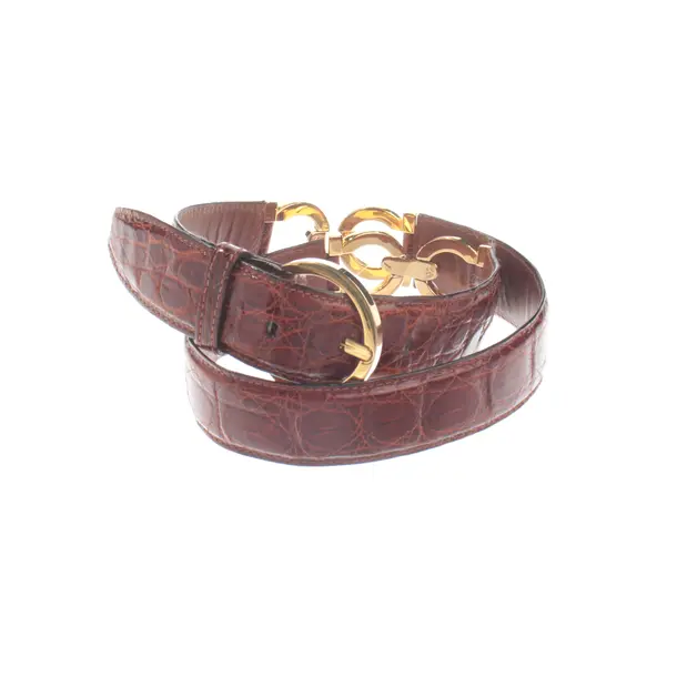 Gürtel, in Braun, Leder, Salvatore Ferragamo