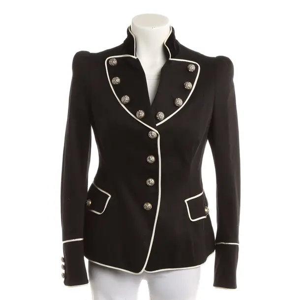 Blazer, in Black, Cotton, Moschino Cheap & Chic