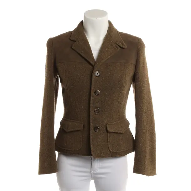 Blazer, in Green, Wool, Ralph Lauren Purple Label