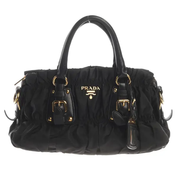 Handtasche, in Schwarz, Polyamid, Prada