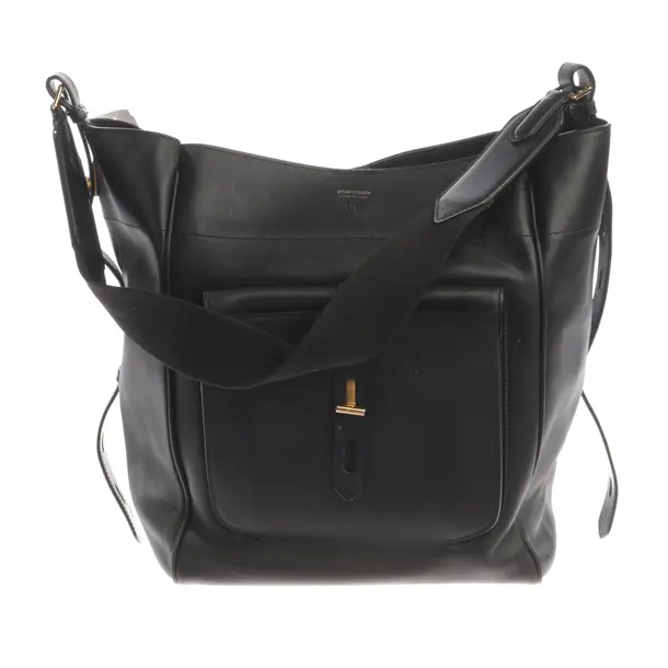Shoulder Bag, in Black, Leather, Tom Ford