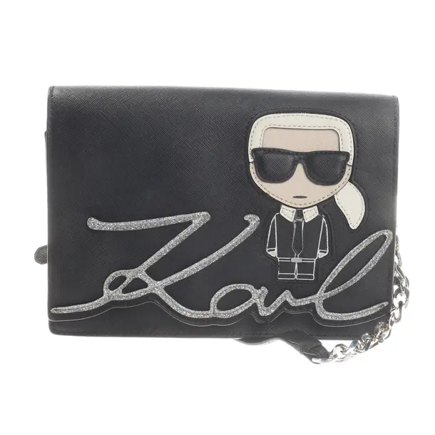 Schultertasche, in Mehrfarbig, Polyamid, Karl Lagerfeld