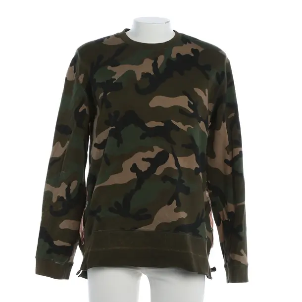 Felpa, in Camouflage, Cotone, Valentino