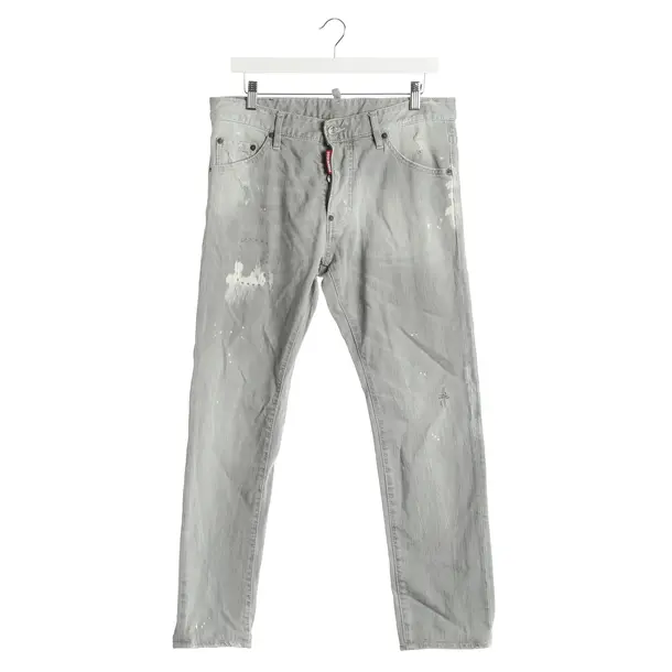Slim Fit Jeans, in Light Gray, Cotton, Dsquared