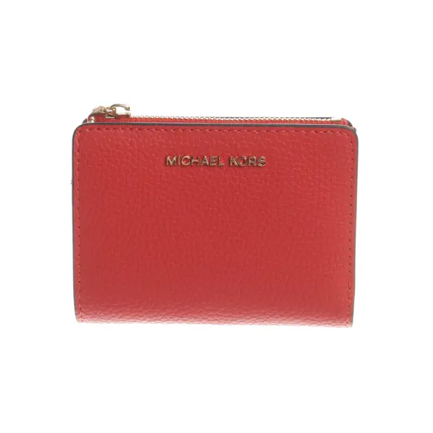 Wallet, in Dark Orange, Leather, Michael Kors