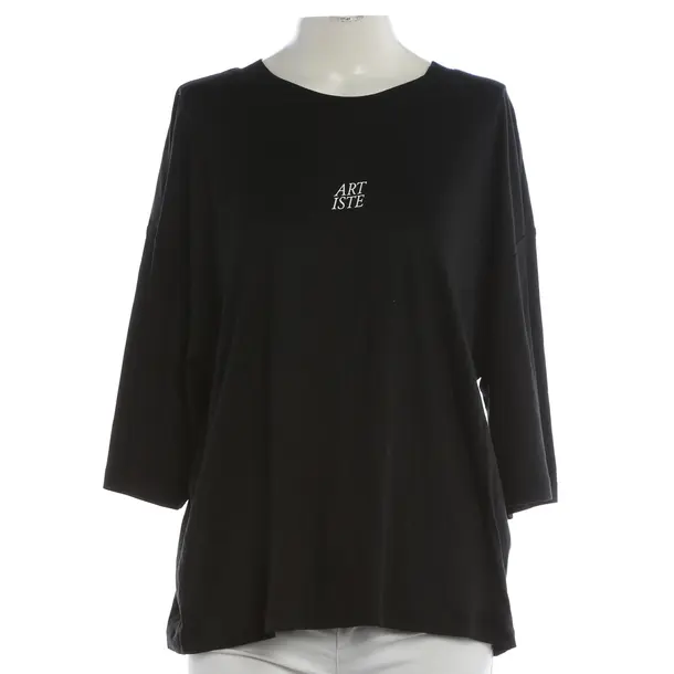 Shirt, in Black, Cotton, Closed
