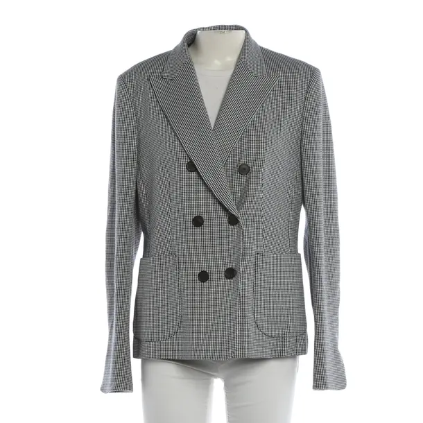 Blazer, in Black, Cotton, Windsor
