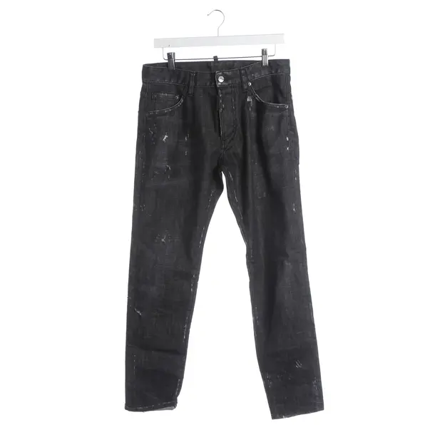 Jeans Slim Fit, in Dunkelgrau, Baumwolle, Dsquared