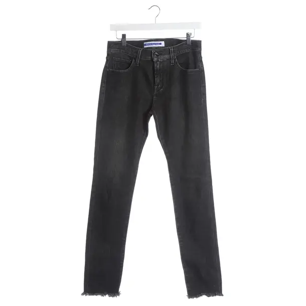 Slim Fit Jeans, in Dark Gray, Cotton, Jacob Cohen