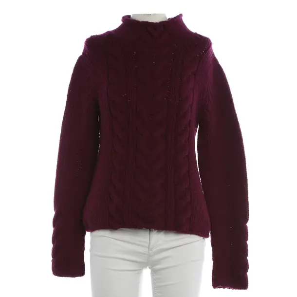 Jumper, in Bordeaux, Baumwolle, Iris von Arnim