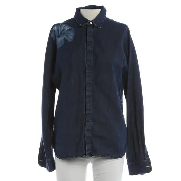 Bluse, in Blau, Baumwolle, Dsquared
