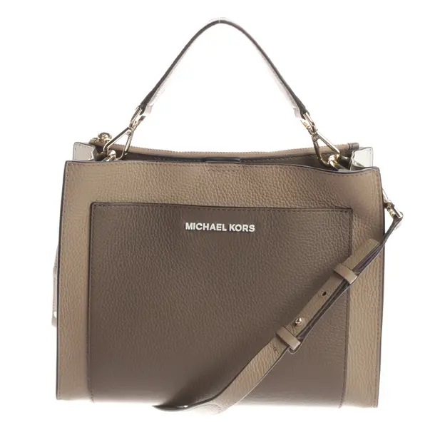 Schultertasche, in Hellbraun, Leder, Michael Kors
