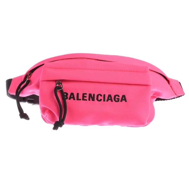 Marsupio, in Rosa neon, Poliammide, Balenciaga