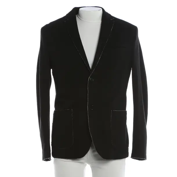 Blazer, in Black, Cotton, Drykorn