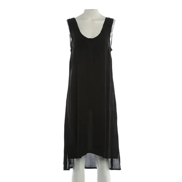 Kleid, in Schwarz, Cupro, American Vintage