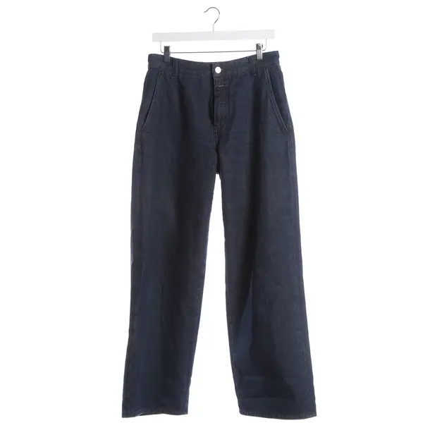Jeans straight fit, in Marina Militare, Cotone, Chiuso