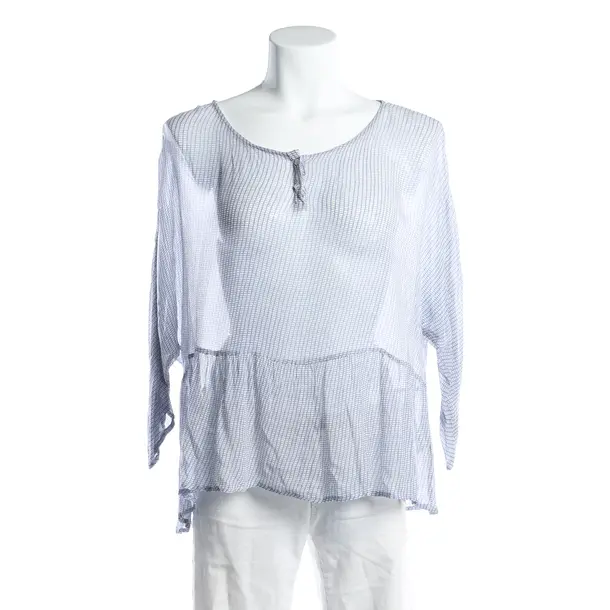 Camicetta, in Bianco, Viscosa, Vintage americano