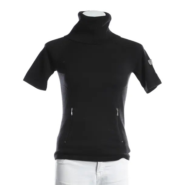 Shirt, in Black, Viscose, Emporio Armani