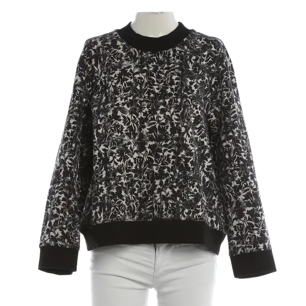 Sweatshirt, in Schwarz, Viskose, Tory Burch