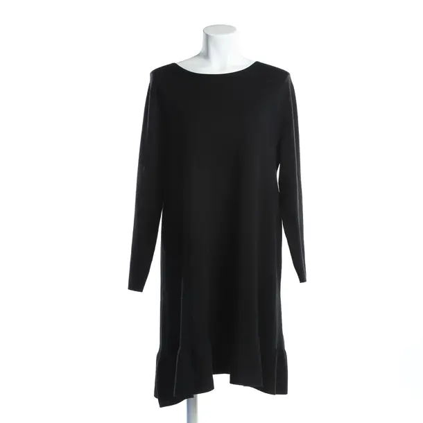 Kleid, in Schwarz, Wolle, Allude