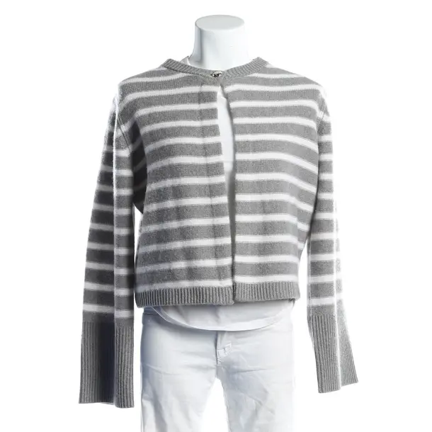 Cardigan, in Gray, Cashmere, Hemisphere