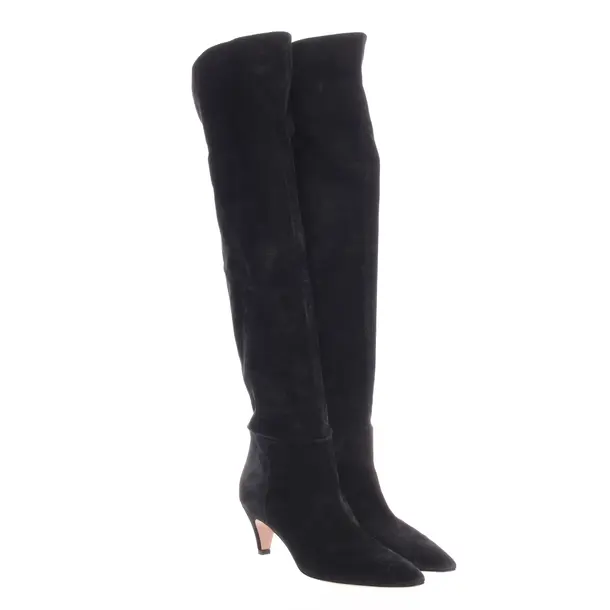 Overkneestiefel, in Schwarz, Gianvito Rossi
