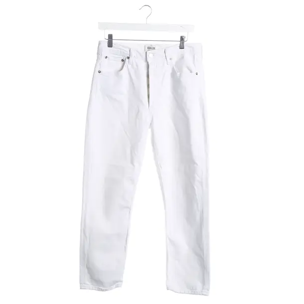 Slim Fit Jeans, in White, Cotton, Agolde