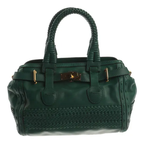 Borsetta, in Verde, Pelle, Gucci