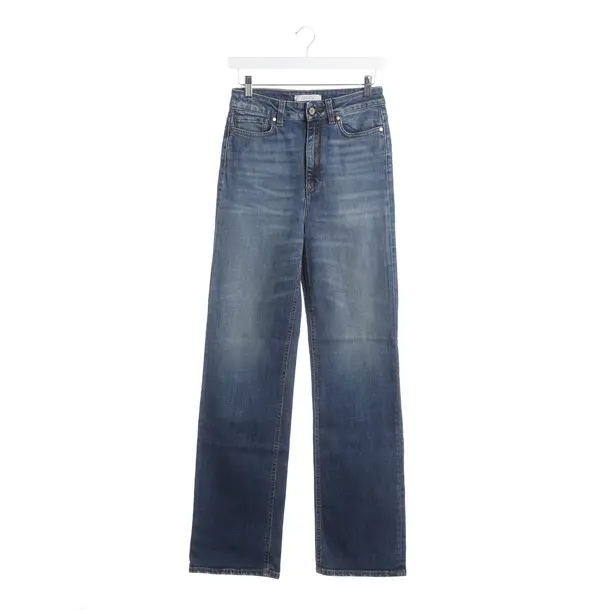 Straight Fit Jeans, in Blue, Cotton, Dorothee Schumacher
