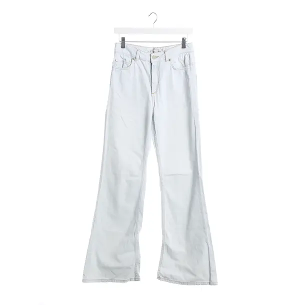 Flared Jeans, in Light Blue, Cotton, Dorothee Schumacher
