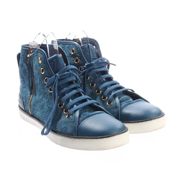 High-Top Sneaker, in Blau, Louis Vuitton