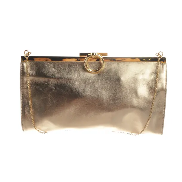 Clutch, in Gold, Leder, Dolce & Gabbana